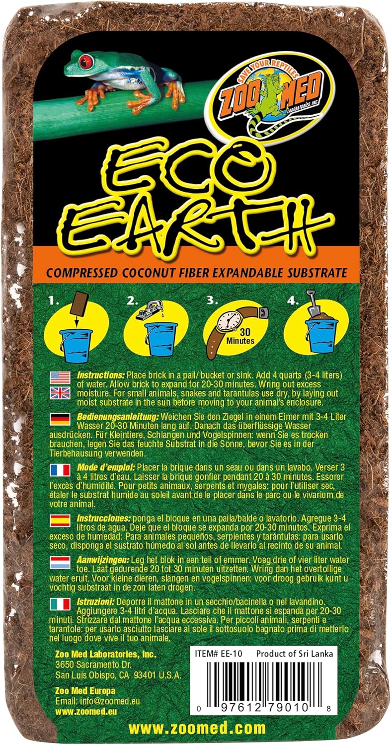 Zoo Med Laboratories Eco Earth, 1-Brick