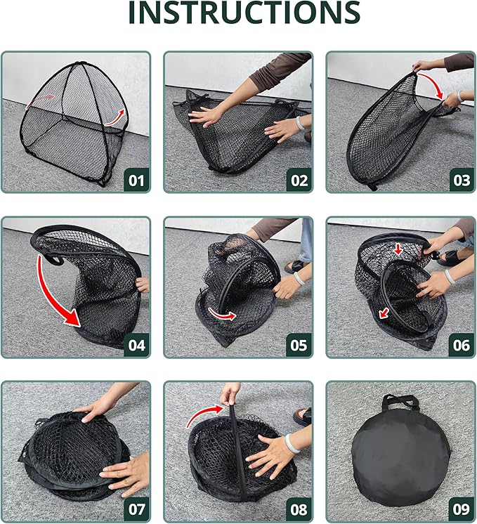 DECOHS 2 Pcs Pop-Up Mesh Plant Cover Tent, Plant Protector Enclosure - Image 7