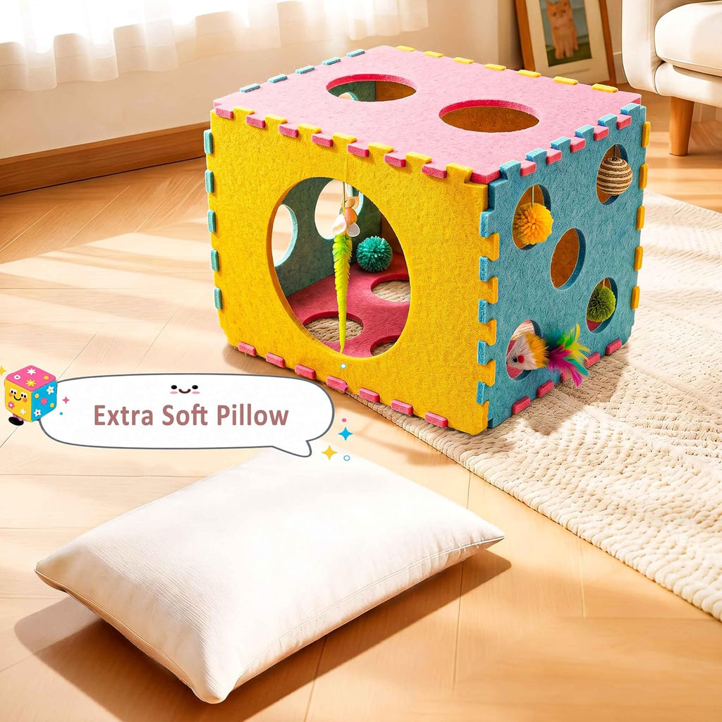 41 Pcs Interactive Cat Toys for Indoor Cats, Kitten Toys