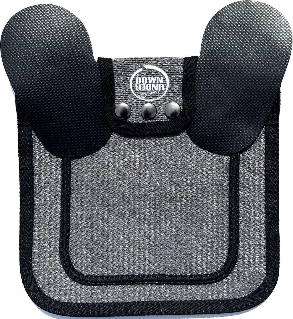 DOWN UNDER OUTDOORS Medium-Large Chicken Saddle Hen Apron Saver (Gray Mesh)