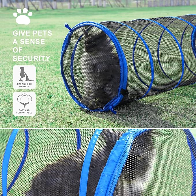 Catio Outdoor Cat Enclosure, 3-in-1 Extra Large Portable Cat Playpen - Image 4