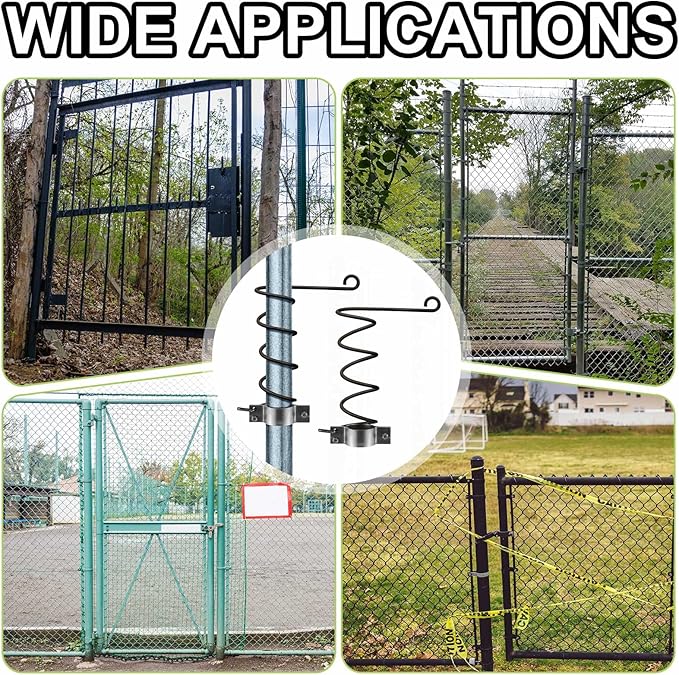 2 Pcs Automatic Chain Link Self Closing Gate Closer - Image 6