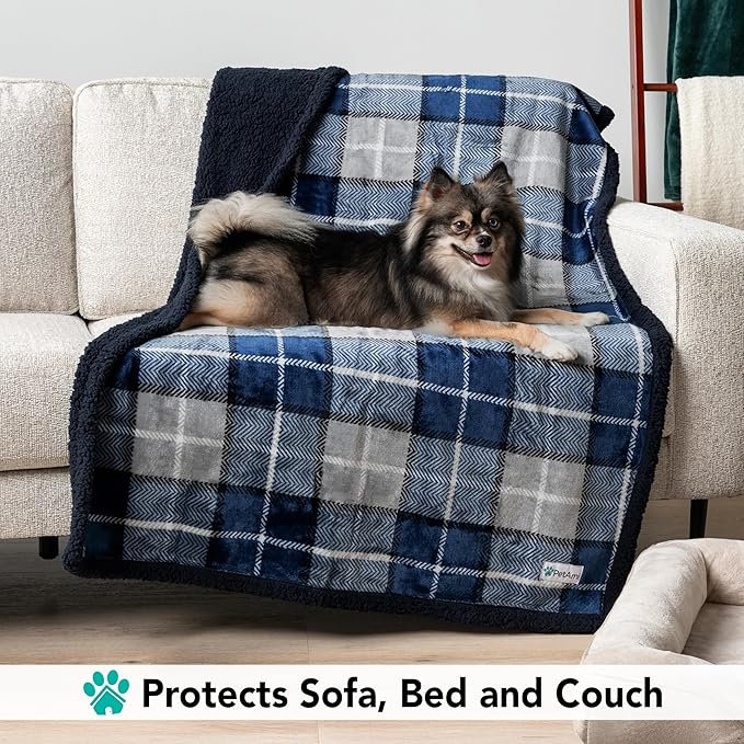 PetAmi Dog Blanket for Medium Large Dogs, Pet Bed Blanket Cat Puppy Kitten - Image 3