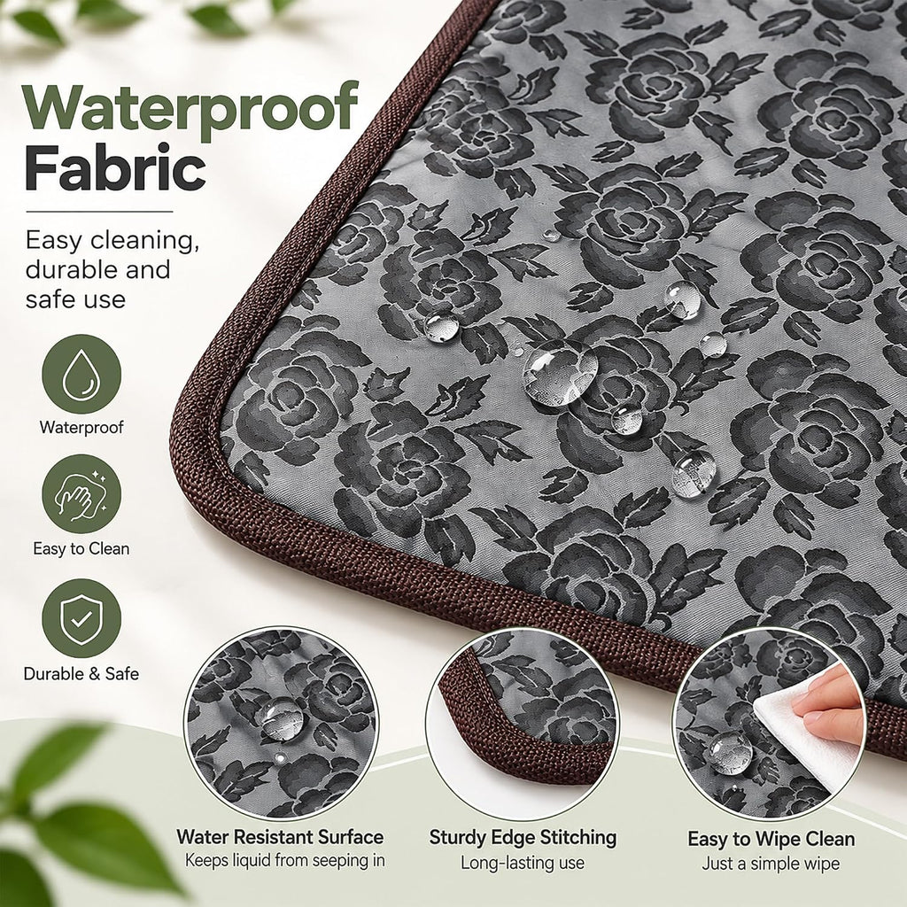 Electric Dog Heating Blanket, Heating Pad for Cat, Pet with Anti-Bite Tube
