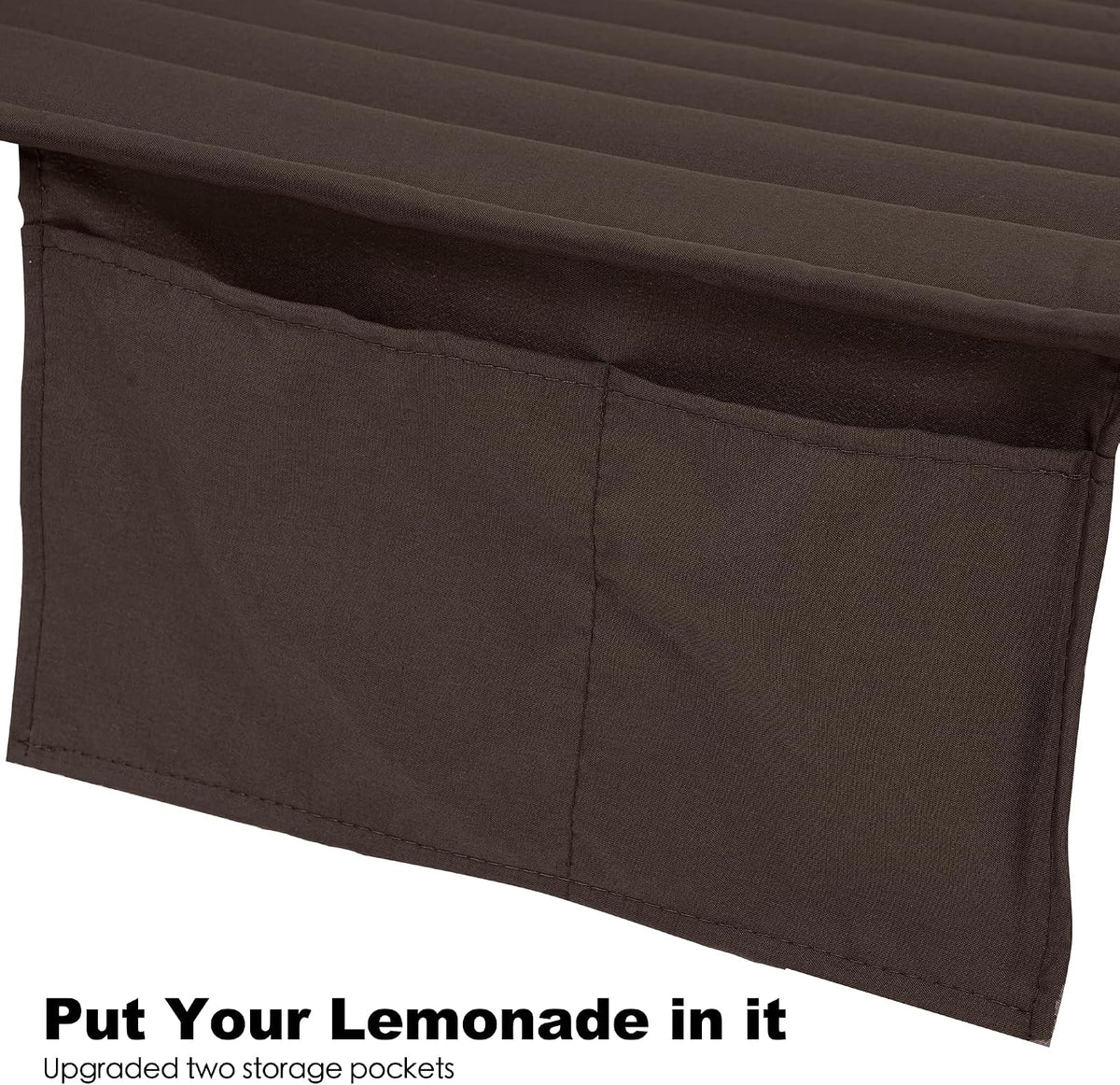 GAFETE 12ft 2 Person Hammock for Outside with Hardwood Spreader Bar