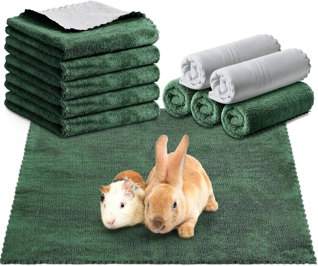 SmoothNovelty 5 Waterproof Guinea Pig Cage Liner, Dark Green, 18 x 24 Inch
