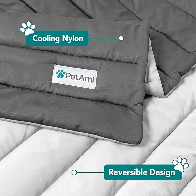 PetAmi Cooling Mat for Dog, Premium Pet Cooling Blanket for Crate Kennel - Image 3