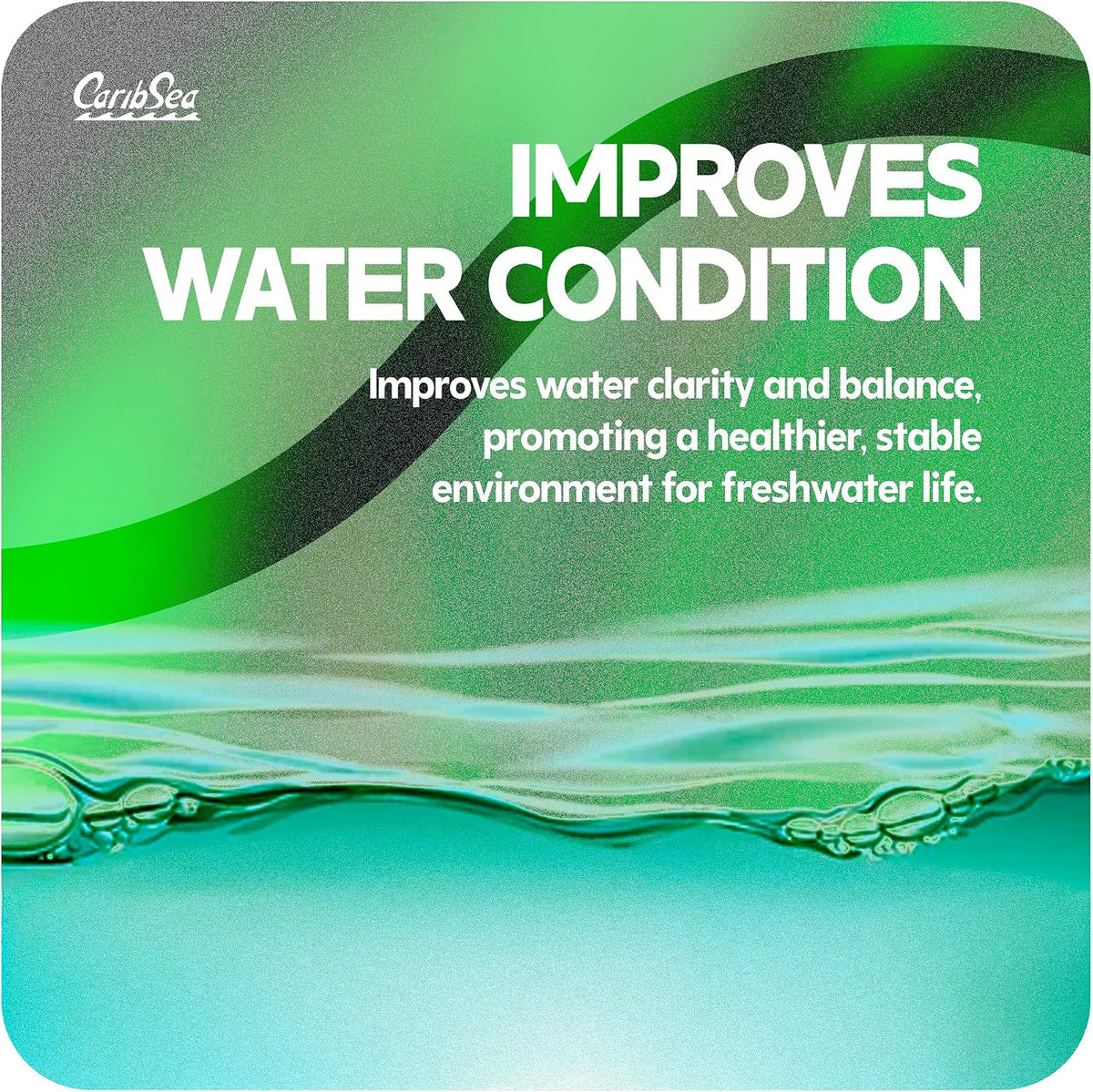 Carib Sea Create a Supernatural Experience: Super Naturals Crystal River Sand re-Creates The Natural World in Your Aquarium with its Smooth, Fish-Friendly Grains.