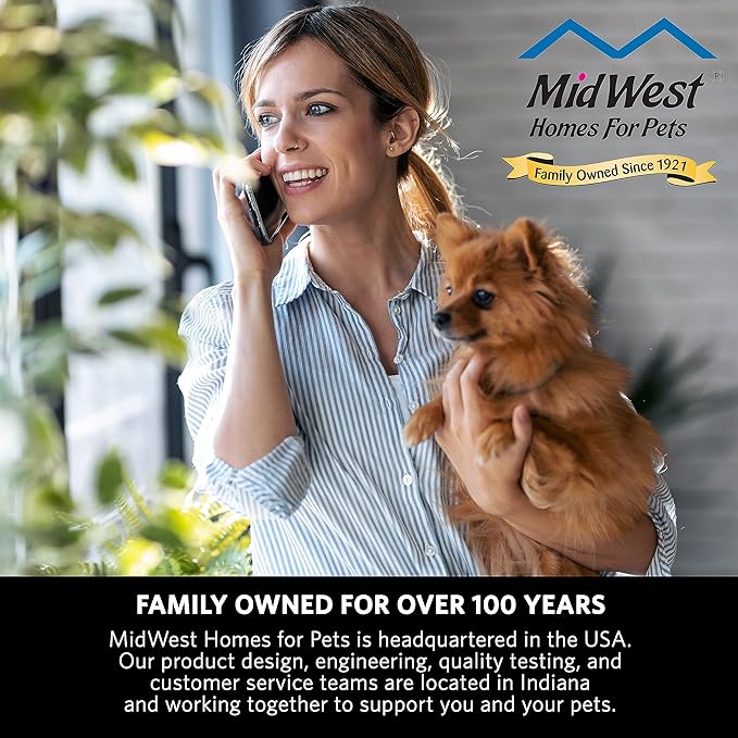 MidWest Homes for Pets Folding Metal Puppy / Dog Exercise Pen, Indoor/Outdoor - Image 7