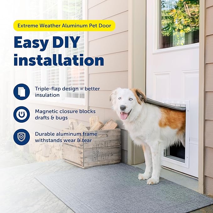 PetSafe Extreme Weather Aluminum Pet Door - Image 2