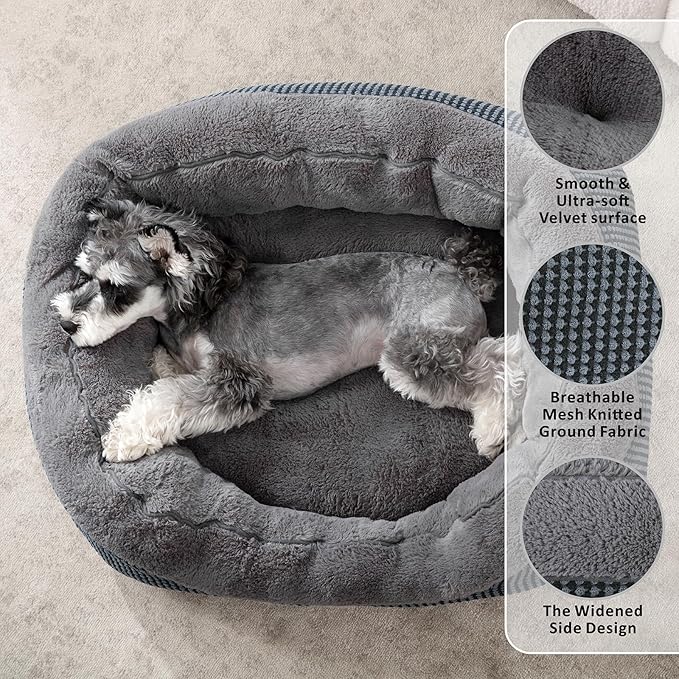 INVENHO Large Dog Beds Large Sized Dog Washable, Orthopedic Warming Soft - Image 2