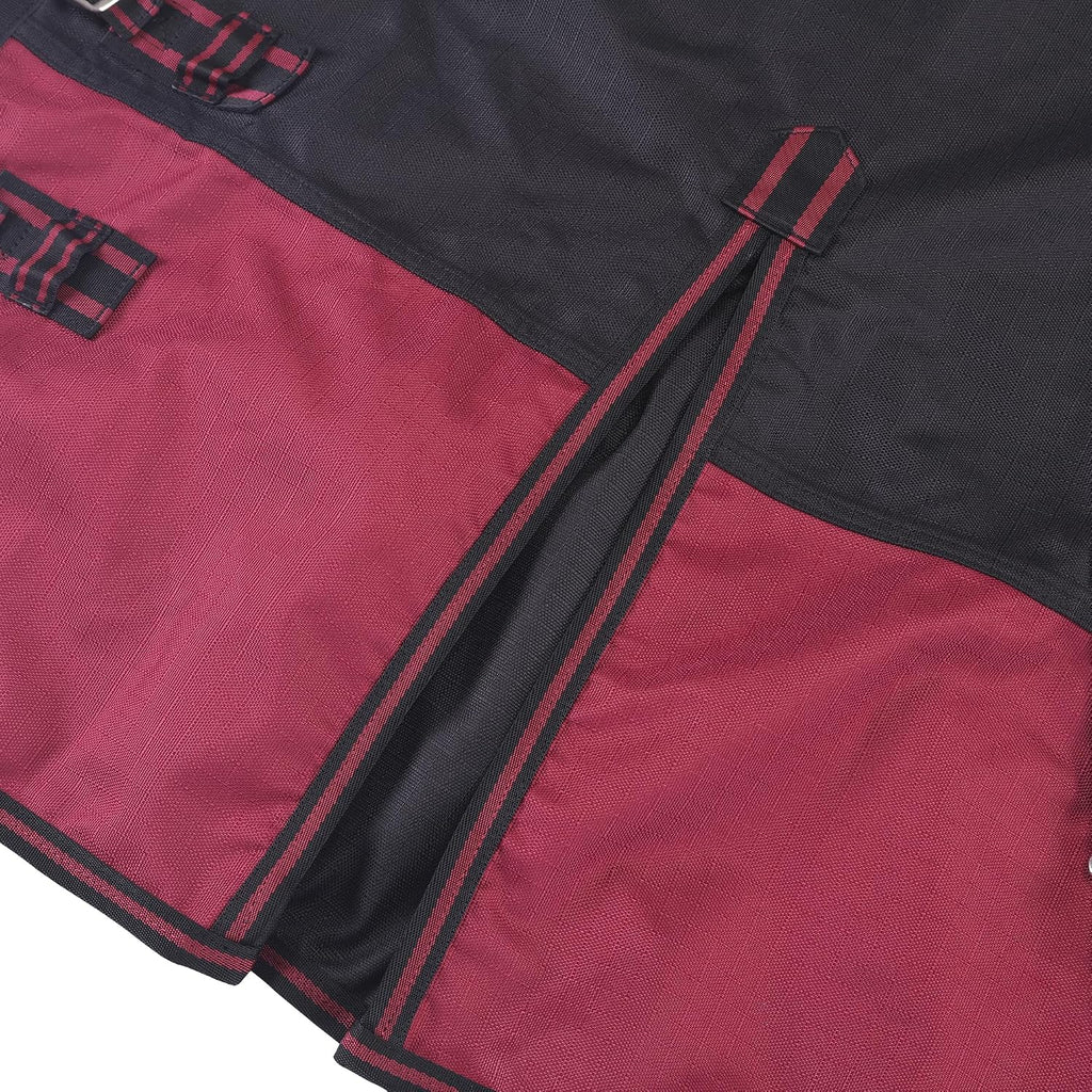 LEAFOREST 1200D Horse Turnout Blanket Waterproof 200g Fill Winter Cold Wet