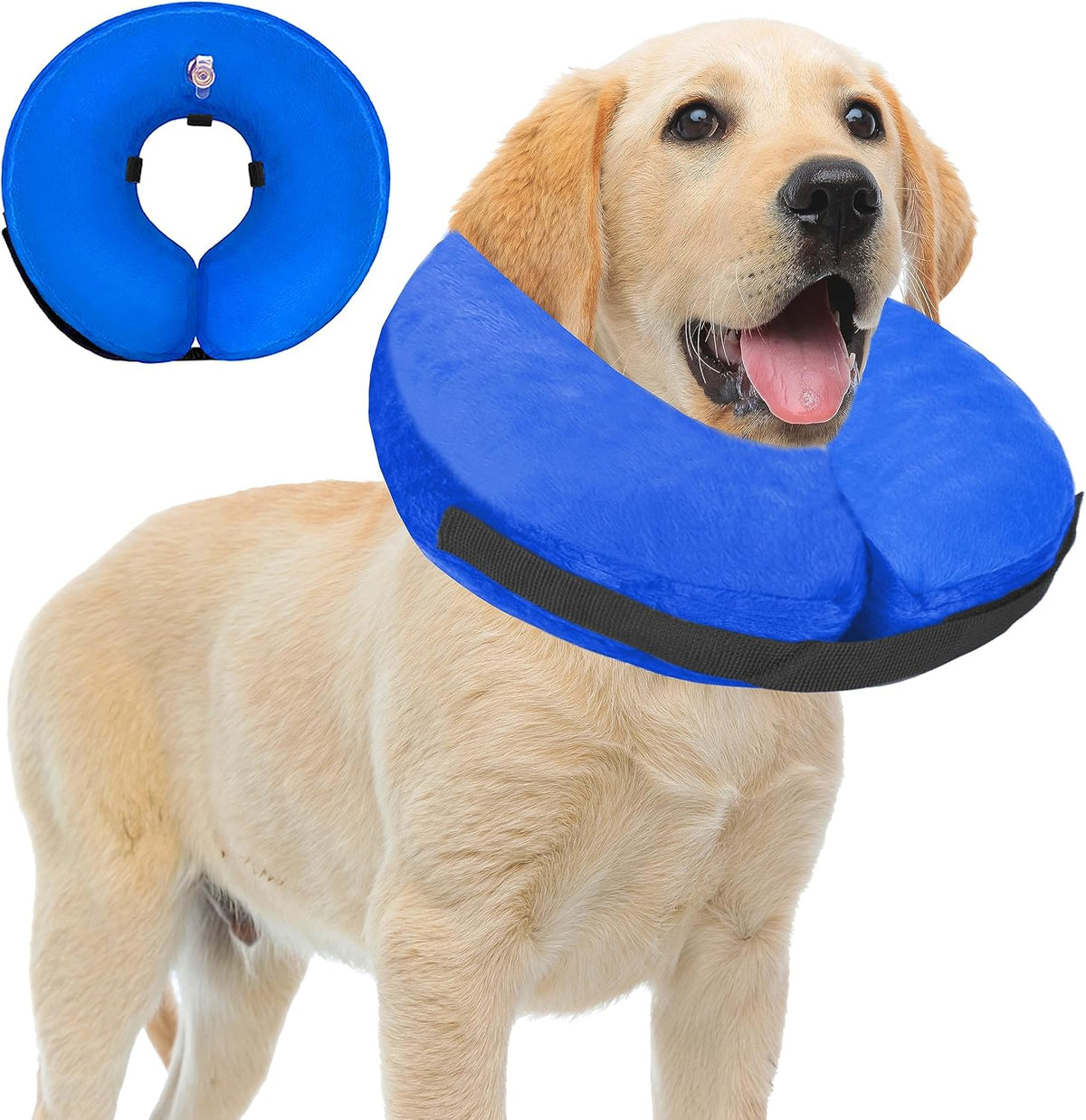 Inflatable Dog Cone Collar Recovery Collar After Surgery
