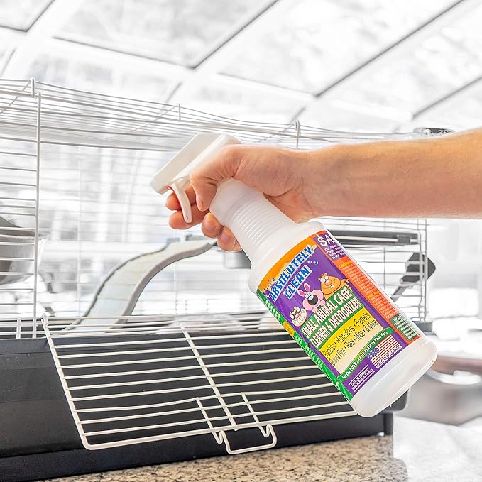 Amazing Small Animal Cage Cleaner, Just Spray/Wipe, Easily Removes Messes & - Image 4