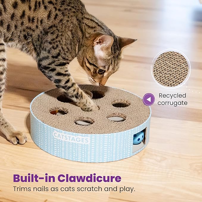Catstages Scratch N' Hunt Interactive Cat Puzzle Toy - Image 6