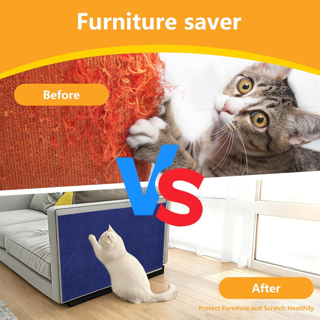 Cat Scratch Pad for Wall, Scratch Furniture Protector(39.3”×15.8”)