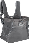 Outward Hound PupPak Dog Front Carrier, Gray, Small, 12" x 11.5" x 7.5"