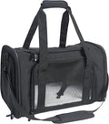 Soft Sided Carrier for Small Medium Cats Dogs, Removable Pad Collapsible Travel by NextFri