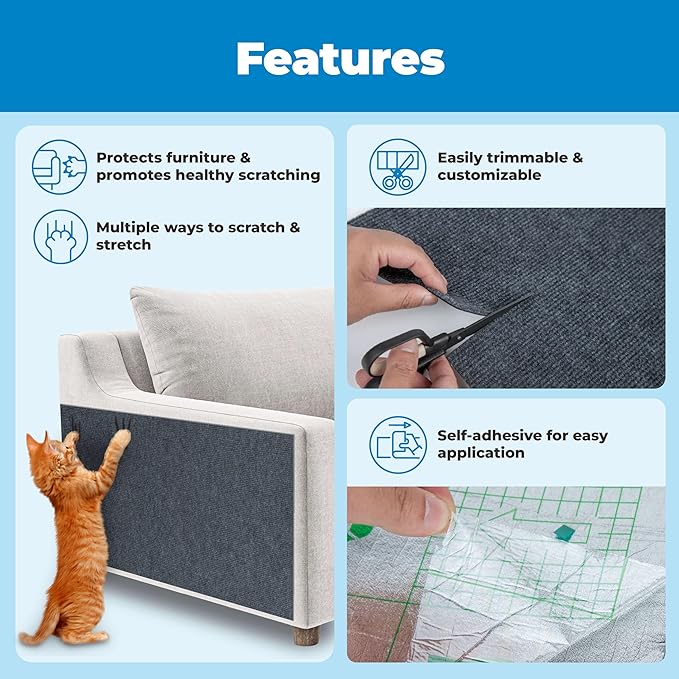 Best Pet Supplies Catify Cat Scratcher, Fun Interactive Scratchers, Claw Safe - Image 5