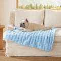 Bedsure Ultra Soft Dog Blankets for Medium Dogs Cats 300GSM Fleece,30x40
