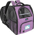 PetAmi Dog Cat Backpack Carrier, Expandable Pet Carrier Backpack by PetAmi