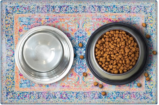 LOVEWAG Waterproof 2-Pack Pet Feeding Mats - Image 3