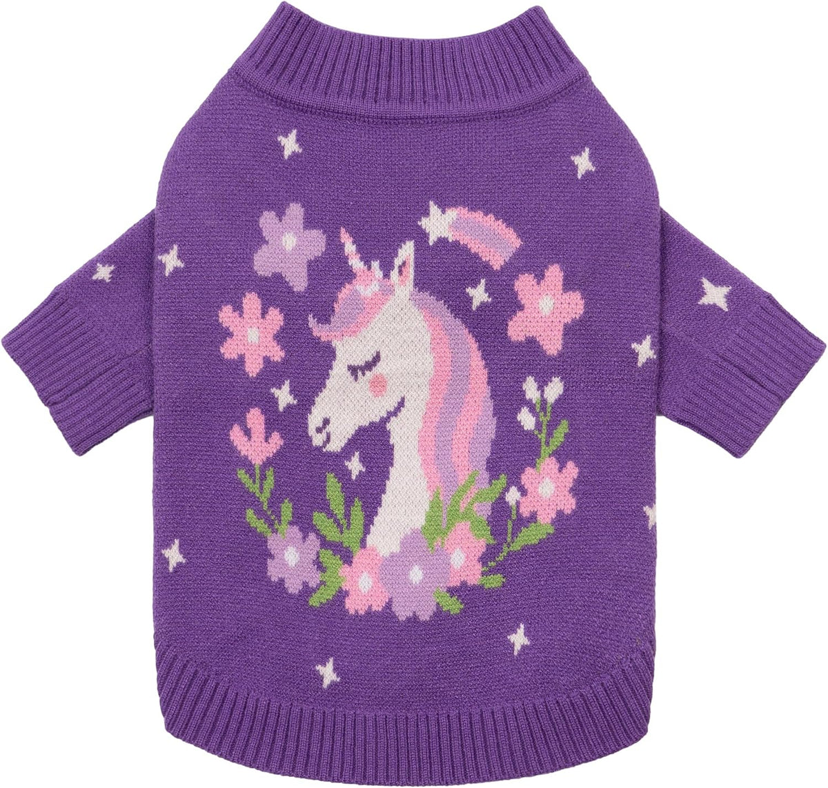 Fitwarm Dinosaur Dog Jacquard Sweater, Knitted Winter Clothes for Small Dogs Boy Girl, Cozy Pet Outfit, Dark Green, Olive, White, Medium