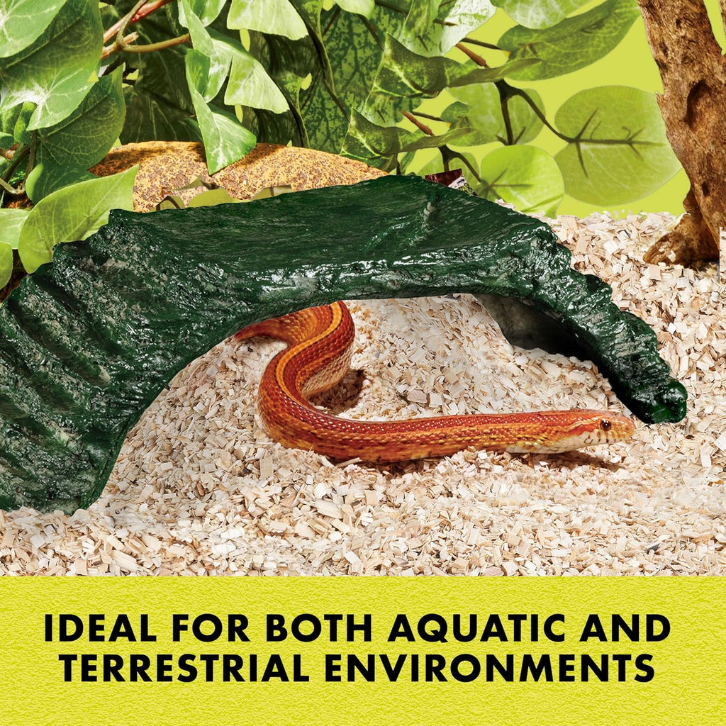 Zilla Basking Platform Ramp, Naturalistic Reptile Decor, Small