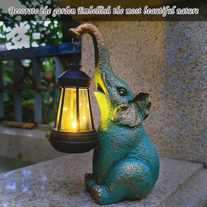 Elephant Garden Statue Outdoor Décor - Image 8