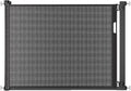 Malier Retractable Dog Gate, 29-42" No Drilling Pressure Mounted Mesh Dog Gate for Indoor, Extra Wide Metal Frame Pet Gate Walk Through Safety Black for Stairs, Doorways (Black, 29 x 42 Inch)
