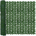 Artificial Fence Privacy Screen: 5FT x 50FT UV-Anti Faux Greenery Backdrop Ivy by ODTORYHOME