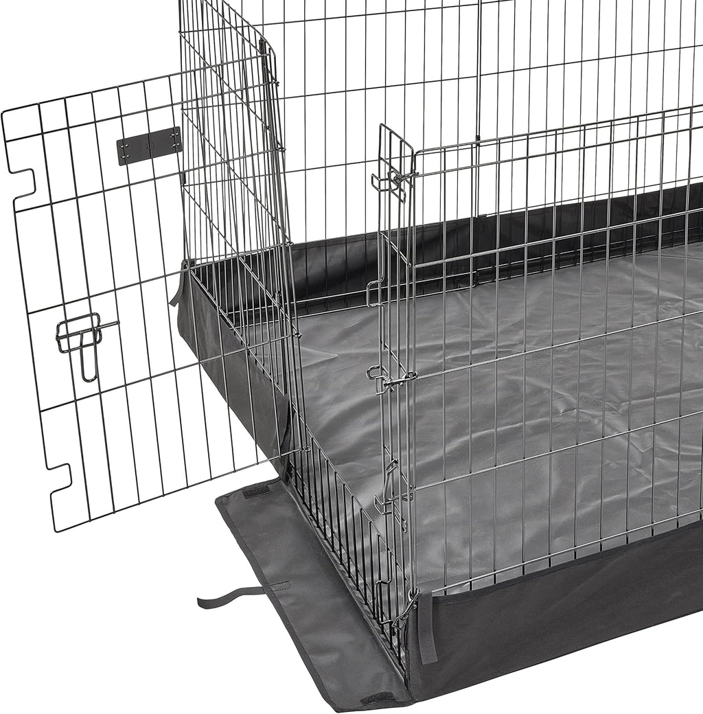 MidWest Homes for Pets Square Exercise Pen Fabric Mesh Bottom