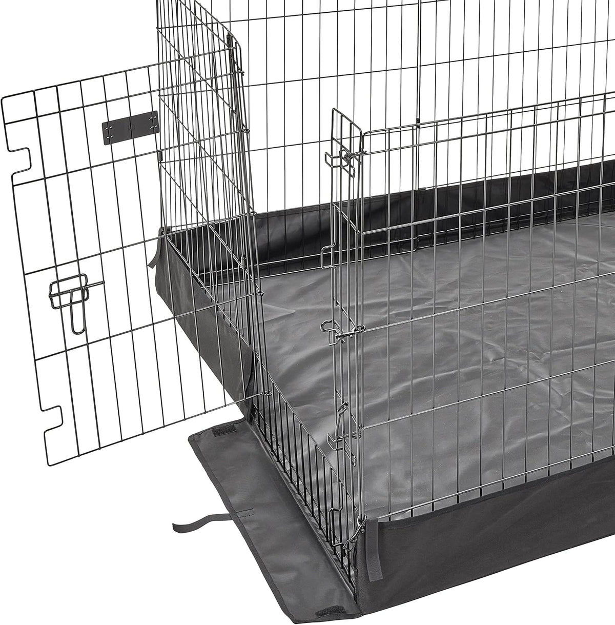 MidWest Homes for Pets Square Exercise Pen Fabric Mesh Bottom