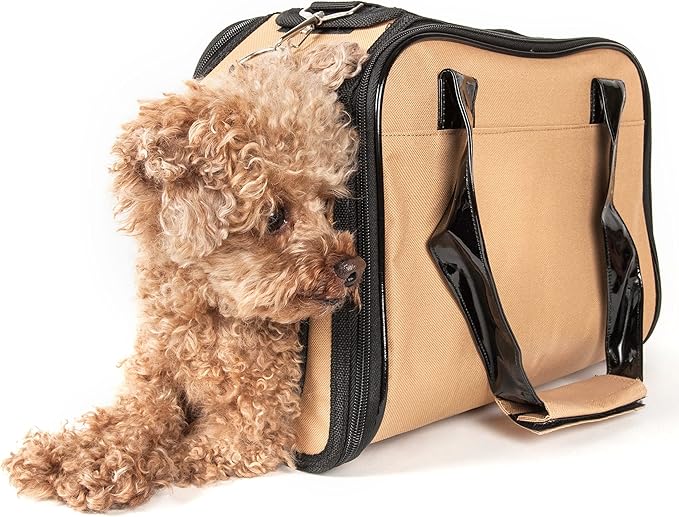 Pet Life ® 'Mystique' Fashion Designer Travel Soft-Folding Airline Apprived Pet - Image 4