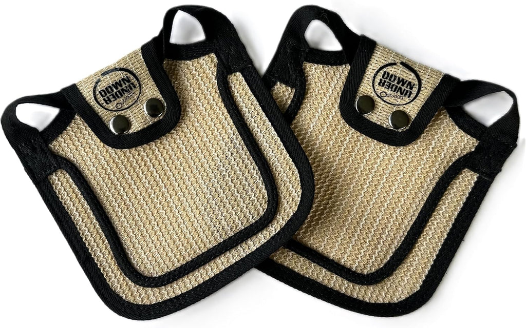 DOWN UNDER OUTDOORS 2 Small Bantam or Young Chicken Saddles (Sand Mesh)