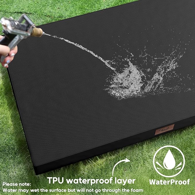 Outdoor Extra Large Dog Bed, Jumbo Waterproof Dog Bed - Image 3