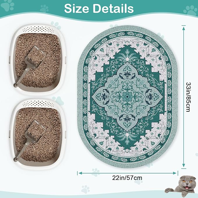 Bienbee Cat Litter Mat, Urine and Water Proof - Image 6