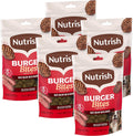 Nutrish Burger Bites Dog Treats, Beef Recipe, 5 oz. Pouch (Rachael Ray)