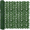 Artificial Fence Privacy Screen: 4FT x 20FT UV-Anti Faux Greenery Backdrop Ivy by ODTORYHOME