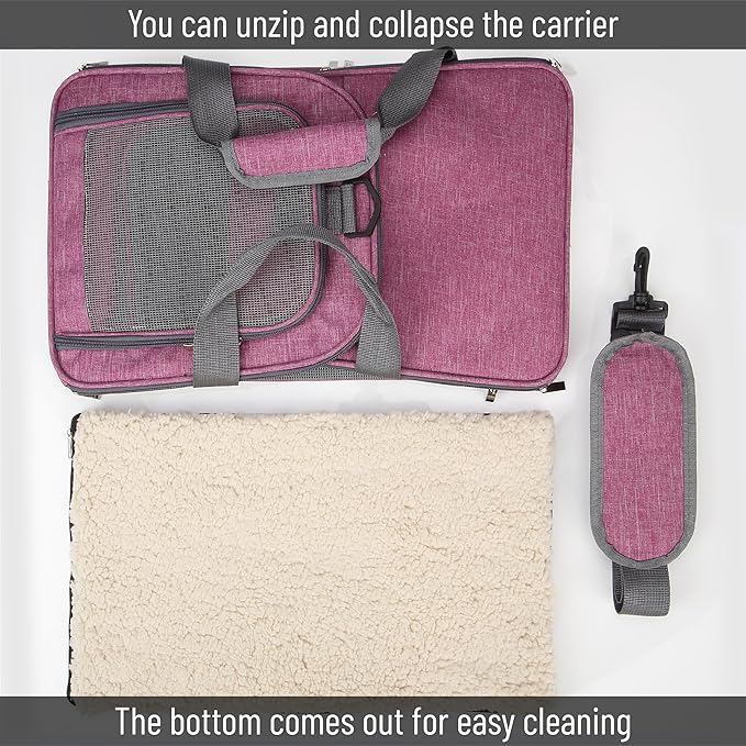 Mr. Pen- Pet Carrier, Soft-Sided Cat & Dog Carrier, Bag - Image 4