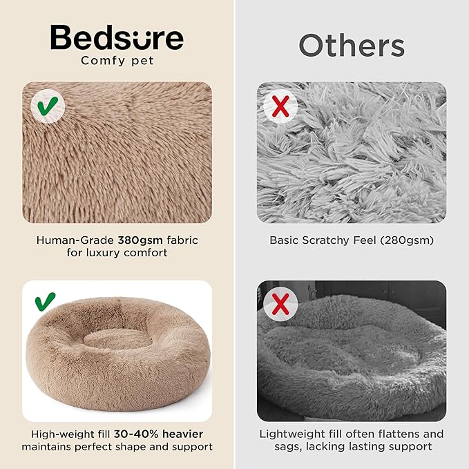 Bedsure Calming Cat Beds for Indoor Cats - Image 3