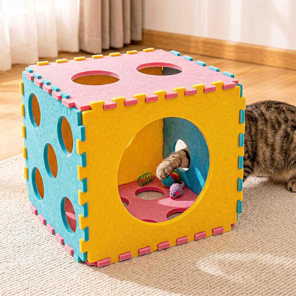 41 Pcs Interactive Cat Toys for Indoor Cats, Kitten Toys