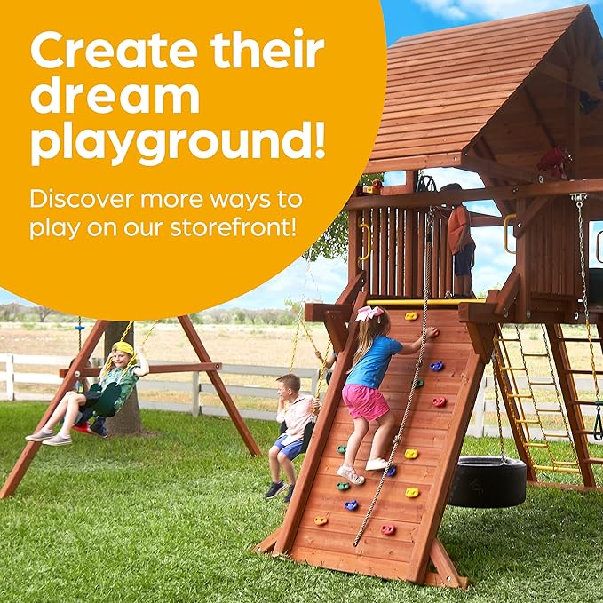 Jungle Gym Kingdom Outdoor Swing Seat Replacement - Image 9