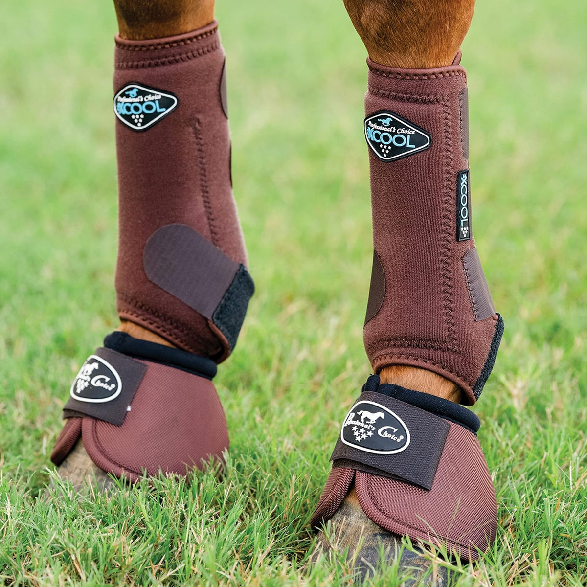Professionals Choice Equine Ballistic Hoof Overreach Bell Boot, Pair