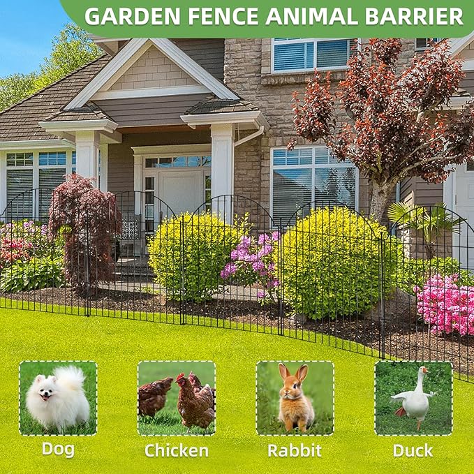 5 Panels Decorative Garden Fencing - Image 7