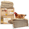 Eaton Pet and Pasture 10 Pack Nesting Pads for Laying Hens, 13 x 13 Inch