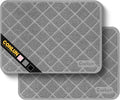 Cat Litter Mat Litter Trapping Mat, Less Waste Cat Litter Box Mat by Conlun