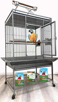 Extra Large Elegant and Durable Wrought Iron Climbing Ladder Perch Stand Play by Mcage