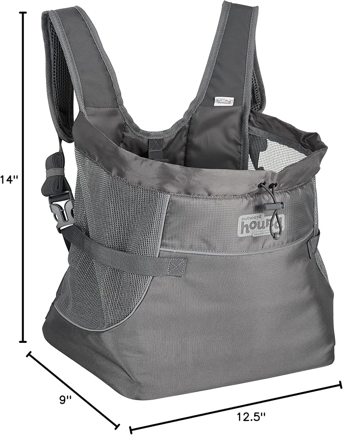 Outward Hound PupPak Dog Front Carrier, Padded Straps, Breathable Mesh - Image 9