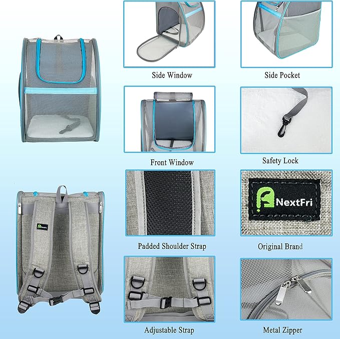 Pet Carrier Backpack, Ventilated and Breathable - Image 7